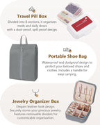 Compression Packing Cubes 12 Set, Suitcase Organizers, Extendable Packing Cubes - Image 7