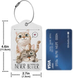 Cats in Love 2-Pack Luggage Tags - Image 4