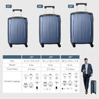 Merax Luggage Expandable Lightweight Spinner Suitcase - Image 7