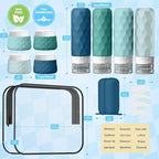 16Pack Travel Bottles for Toiletries, TSA Approved Travel Size Toiletries - Image 2