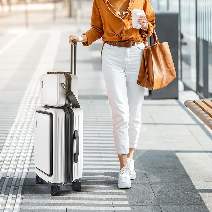22 Inch Carry On Luggage 22x14x9 Airline Approved, Carry On Suitcase - Image 9