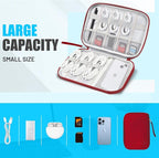 Travel Cable Organizer Bag, Electronics Organizer Tech Pouch - Image 6