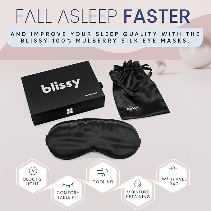 Blissy Silk Sleep Mask - Image 3