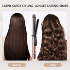 Nicebay Curling Iron, 1 Inch Hair Curling Wand with Ceramic Coating, Professional Hair Curler, Fast Heating up to 430°F, 60 Mins Auto Off, Suit for Different Hairstyle, Rose Gold