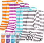 Sfee 2 in 1 Microfiber Beach Towel, Quick Dry Towel Camping Towel Travel Towel by Sfee