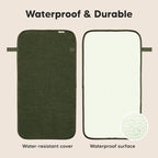 KeaBabies Portable Diaper Changing Pad, Easy Wipe Clean - Image 4