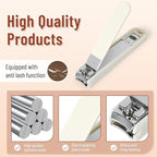 Nail Clippers and Beauty Tool Portable Set, Cuticle Nail Care Tools, Suitable - Image 9