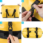 Gonex 40L 60L 80L Extra Large Waterproof Duffle Travel Dry Duffel Bag Heavy - Image 8
