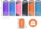 tuphen- Sleeping Bags for Adults Kids Boys Girls Backpacking Hiking Camping - Image 7