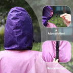 SaphiRose Rain Poncho Jacket Coat Hooded - Image 4