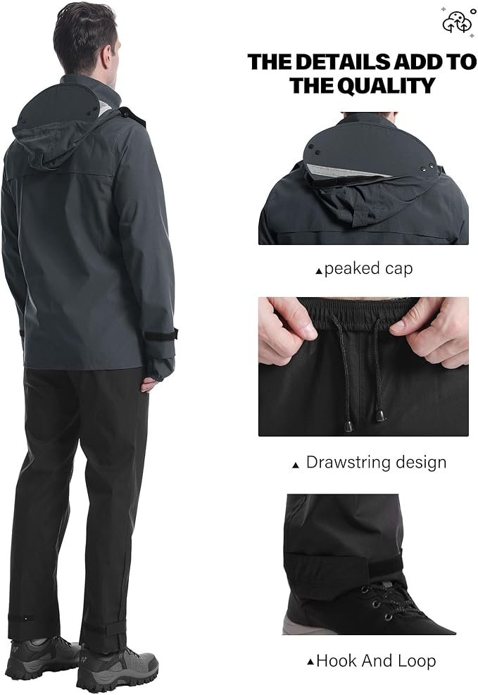 iCreek Rain Suit Waterproof Jacket - Image 5