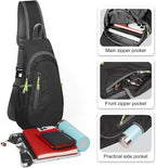 TITECOUGO Small Sling Bag, Lightweight Crossbody Backpack - Image 2