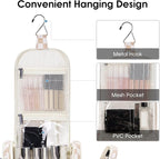 Narwey Hanging Toiletry Bag for Women Travel Makeup Bag Organizer Toiletries - Image 4