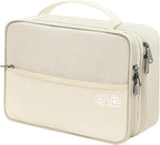 SELLYFELLY Electronics Travel Organizer, Double Layer Cable Organizer Bag - Image 8
