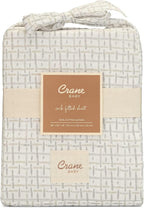 Crane Baby Crib Sheet, Neutral Hashtag Crib Sheets & Toddler Sheets, 100% - Image 7