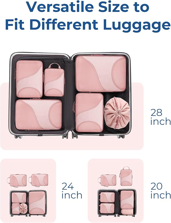 BAGSMART Compression Packing Cubes - Image 3