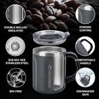 Stainless Steel Coffee Mug Cup - Image 3