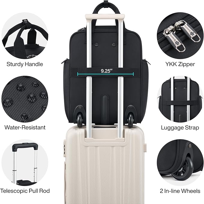 Hanke Softside Underseat Carry On Luggage - Image 4