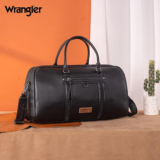 Wrangler Travel Duffel Bag Large Weekender Bag - Image 6