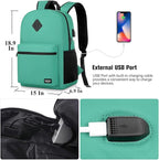 17 Inch School Backpack for Teens - Image 7