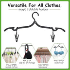 Maitys 24 Pieces Folding Travel Hangers Foldable - Image 5