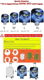 Giragge Animal Cute Travel Suitcas Cover Luggage Protector Fits 18-21 Inch - Image 5