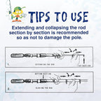 Kids Fishing Pole, Portable Telescopic Kids Fishing Poles - Image 7