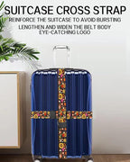 Luggage Straps for Suitcases, Adjustable Travel Belt, Durable Wide Luggage Strap - Image 5