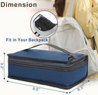 FlowFly Small Insulated Lunch box Portable Soft Bag Mini Cooler Thermal Meal - Image 4
