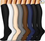 ACTINPUT 8 Pairs Compression Socks by ACTINPUT