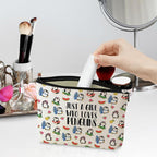 Cute Penguin Makeup Bag Penguin Gifts Penguins Party Favors Stuff Decor Funny Travel Toiletry Bag for Women Best Friends Girls Animal Penguins Lovers Daughter Sister Camping Birthday Christmas