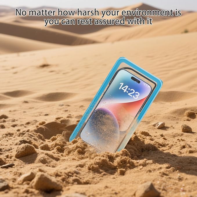 Waterproof Phone Pouch 7.5'', IPX8 Waterproof Floating Phone Case/Bag - Image 6