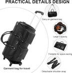Modoker Rolling Garment Bag for Travel Wheeled Duffel Bag Luggage Suit Travel - Image 4