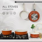 15Pcs Pots and Pans Set Non Stick, Cookware Sets - Image 4
