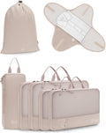 WANDF 7 Set Compression Packing Cubes by WANDF
