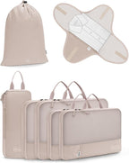 WANDF 7 Set Compression Packing Cubes by WANDF