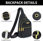 Small Sling Bag For Women Men Casual Crossbody Sling Backpack - Image 5