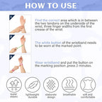 Zhanmai 12 Pairs Motion Sickness Bands - Image 3