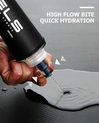 Folding Soft Flask Portable Collapsible Running Lightweight Water Bottle - Image 5