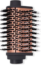 L'ANGE HAIR Multi-Volume Dryer Brush Attachment | Titanium Blow Dryer Brush Barrel for Volumizing & Styling | Tool Sold Separately | Attachment - Black - Teardrop 65mm