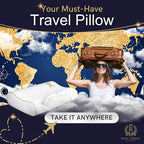 Royal Therapy Travel Memory Foam Pillow, Cervical - Image 3