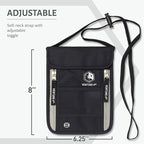 VENTURE 4TH Passport Holder Neck Wallet - Image 2
