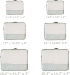 DoubleTrip Packing Cubes for Suitcases Carry on Luggage Organizer 6 Set Travel - Image 2