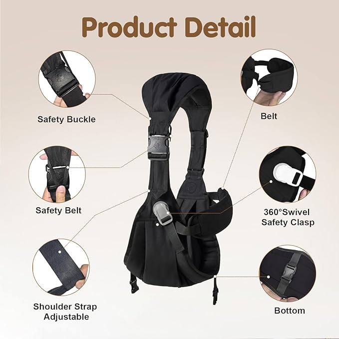 Baby Sling Carrier, Toddler Carrier, 2025 New Baby Sling - Image 4