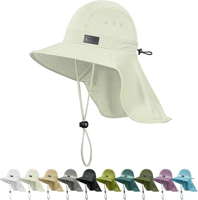 Sukeen Cooling Sun Hat for Men Women UPF50+ Wide Brim Fishing Hat by Sukeen