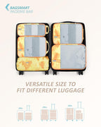 BAGSMART 6 Set Compression Packing Cubes - Image 4
