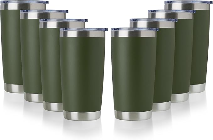 DOMICARE 20oz Stainless Steel Tumbler Bulk by VisittheDOMICARE