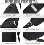 Crossbody Bags for Women Men Trendy Sling Bag Bakpack Casual Chest Bag - Image 5