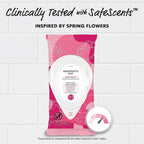 Summer's Eve Sheer Floral Daily Refreshing Feminine Wipes, Removes Odor - Image 4