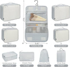 BAGAIL 6 Set/8 Set/10 Set Packing Cubes Various Sizes Packing Organizer - Image 2